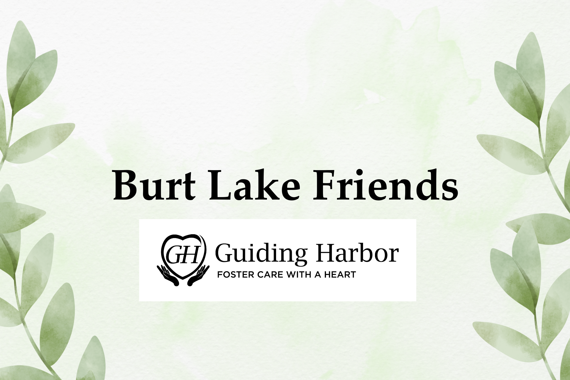 Burt Lake Friends Gold Sponsorship 2025